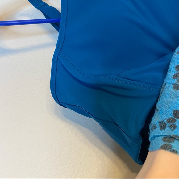 NO OFFERS ATHLETA teal Gigi High Impact sports bra XS - Picture 5 of 14